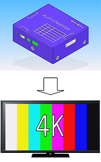 VB45AX HDMI 4K Up-Converter : Shibasoku