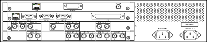 VR-805 REAR Pannel